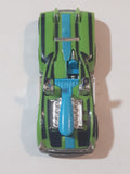 2007 Hot Wheels Wild Things Semi-Psycho Green Die Cast Toy Car Vehicle