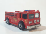 1982 Hot Wheels Fire Eater Red Fire Truck Die Cast Toy Car Vehicle - BW - Blue Lights