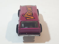 1997 Hot Wheels Biff! Bamm! Boom! Range Rover Dark Magenta Pink Die Cast Toy Car Vehicle