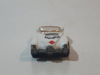 1997 Hot Wheels Dealer's Choice Street Beast White and Gold Die Cast Toy Car Vehicle