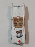 1997 Hot Wheels Dealer's Choice Street Beast White and Gold Die Cast Toy Car Vehicle
