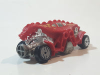 1986 Hot Wheels Speed Demons Double Demon Dinosaur Red Die Cast Toy Car Vehicle