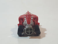 1986 Hot Wheels Speed Demons Double Demon Dinosaur Red Die Cast Toy Car Vehicle