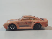 1988 Hot Wheels Color Racers Porsche 959 Light Pink White Die Cast Toy Race Car Vehicle