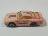 1988 Hot Wheels Color Racers Porsche 959 Light Pink White Die Cast Toy Race Car Vehicle