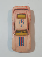 1988 Hot Wheels Color Racers Porsche 959 Light Pink White Die Cast Toy Race Car Vehicle