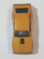 1983 Hot Wheels Flat Out 442 Metalflake Gold Die Cast Toy Muscle Car Vehicle GHO - Hong Kong