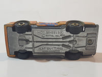 1983 Hot Wheels Flat Out 442 Metalflake Gold Die Cast Toy Muscle Car Vehicle GHO - Hong Kong
