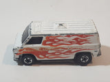 Vintage 1980 Hot Wheels '70's Van Super Van Enamel White Die Cast Toy Car Vehicle