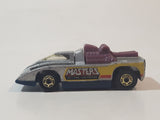 1983 Hot Wheels Snake Mountain Challenge Cannonade Masters Of The Universe Metallic Silver Die Cast Toy Race Car Vehicle with Opening Hood