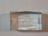 Rare 1997-2005 Chase Field Bank One Ballpark Laser Engraved Glass Paperweight