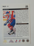 1992-93 Upper Deck McDonald's All Stars NHL Ice Hockey Trading Cards (Individual)