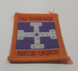 2nd Tonbridge Parish Church Scouts Embroidered Fabric Patch Badge