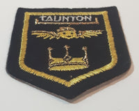 Taunton Embroidered Fabric Patch Badge