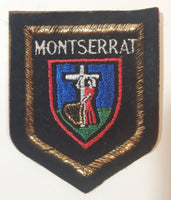 Montserrat Embroidered Fabric Patch Badge