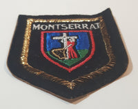 Montserrat Embroidered Fabric Patch Badge