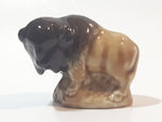 Vintage Wade England Red Rose Tea Buffalo Bison Mini Figurine