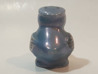 Antique Japan Mid Century Blue and Peach Luster Duck Ceramic Salt or Pepper Shaker (Single)