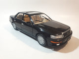 Yatming Road Tough No. 92038 1989 Lexus LS 400 1/18 Scale Black Die Cast Toy Car Vehicle