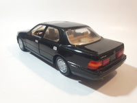 Yatming Road Tough No. 92038 1989 Lexus LS 400 1/18 Scale Black Die Cast Toy Car Vehicle