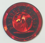 1995 WPF Da Bomb Squad Red and Black Plastic Caps Pog Slammer