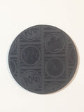 Pog Canada Games Skull Red and Black Plastic Caps Pog Slammer