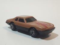 Unknown Brand 9232 Jaguar XJS 5 Speed Brown Die Cast Toy Car Vehicle