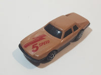 Unknown Brand 9232 Jaguar XJS 5 Speed Brown Die Cast Toy Car Vehicle