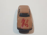 Unknown Brand 9232 Jaguar XJS 5 Speed Brown Die Cast Toy Car Vehicle