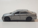 Motor Max No. 6066 Mercedes-Benz C Class Silver Grey Die Cast Toy Luxury Car Vehicle