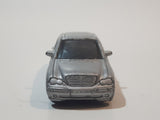 Motor Max No. 6066 Mercedes-Benz C Class Silver Grey Die Cast Toy Luxury Car Vehicle