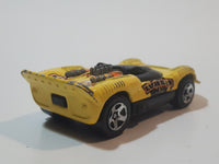 2002 Hot Wheels Insectiride Chaparral 2 Yellow Die Cast Toy Car Vehicle