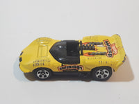 2002 Hot Wheels Insectiride Chaparral 2 Yellow Die Cast Toy Car Vehicle