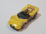 2002 Hot Wheels Insectiride Chaparral 2 Yellow Die Cast Toy Car Vehicle