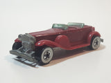 1986 Hot Wheels '31 Doozie Maroon Red Die Cast Toy Car Vehicle WW Malaysia