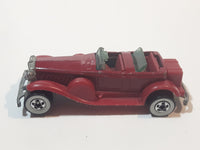 1986 Hot Wheels '31 Doozie Maroon Red Die Cast Toy Car Vehicle WW Malaysia