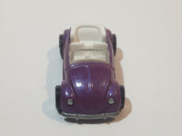 2007 Hot Wheels Mystery Cars Volkswagen Beetle Convertible Metalflake Pink Die Cast Toy Car Vehicle