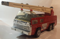 Vintage Tonka No. 2 Ladder Fire Truck Red 24" Long Pressed Steel Toy Car Vehicle