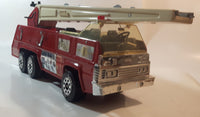 Vintage Tonka No. 2 Ladder Fire Truck Red 24" Long Pressed Steel Toy Car Vehicle