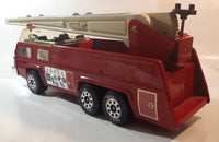 Vintage Tonka No. 2 Ladder Fire Truck Red 24" Long Pressed Steel Toy Car Vehicle