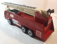 Vintage Tonka No. 2 Ladder Fire Truck Red 24" Long Pressed Steel Toy Car Vehicle