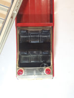 Vintage Tonka No. 2 Ladder Fire Truck Red 24" Long Pressed Steel Toy Car Vehicle