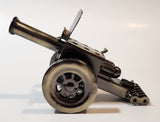 Military Cannon 7" Metal Ornament Sculpture