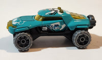 2017 Hot Wheels HW Snow Stormers Terrain Storm Teal Blue Die Cast Toy Car Vehicle