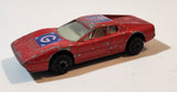 Yatming No. 802 Ferrari 328 GTB Red #25 Die Cast Toy Car Vehicle