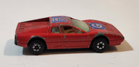 Yatming No. 802 Ferrari 328 GTB Red #25 Die Cast Toy Car Vehicle