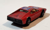 Yatming No. 802 Ferrari 328 GTB Red #25 Die Cast Toy Car Vehicle