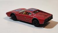 Yatming No. 802 Ferrari 328 GTB Red #25 Die Cast Toy Car Vehicle