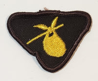 Girl Guide Brownies Bindle Stick Embroidered Fabric Patch Merit Badge