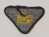 Girl Guide Brownies Musical Notes Embroidered Fabric Patch Merit Badge